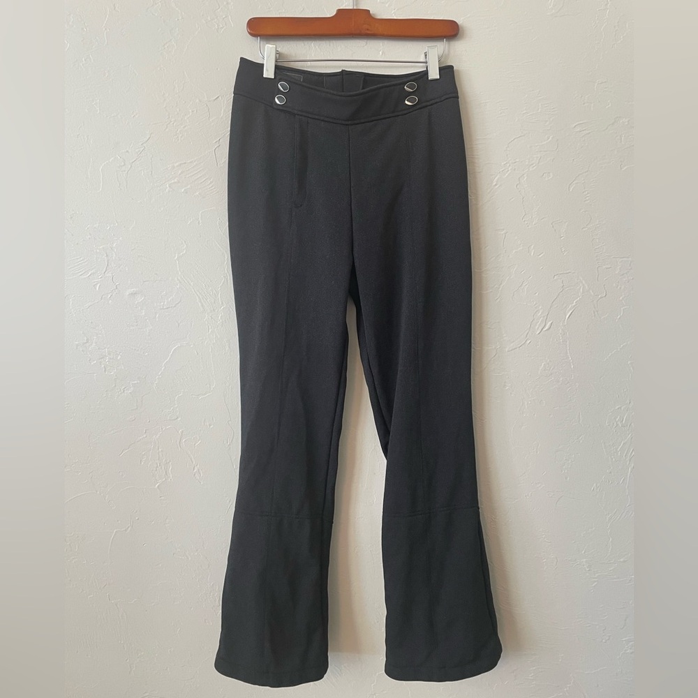 Metropolis Womens Black Performance Wool Ski Pants 6 Small Winter Sports Vintage